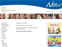 Tablet Screenshot of nellio.de